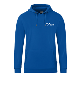 JAKO Organic Hoody Blau F400
