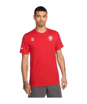 Nike Park 20 T-Shirt Rot Weiss F657