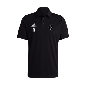 adidas Entrada 22 Poloshirt Schwarz