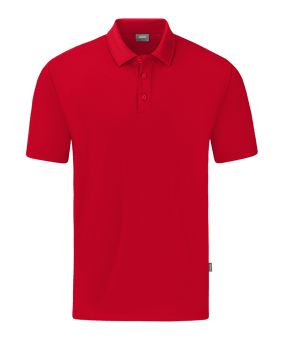 JAKO Organic Stretch Polo Shirt Rot F100 - rot