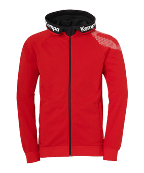 Kempa Core 26 Kapuzenjacke Rot F04 - rot
