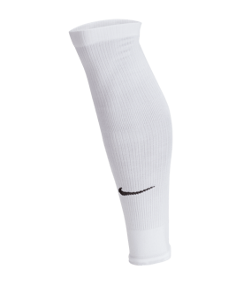 Nike Squad Fussball Leg Sleeves Weiss F100 - weiss