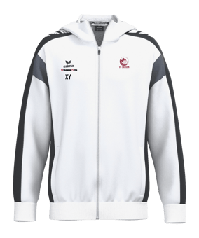 Erima Celebrate 125 Kapuzenjacke Kids Weiss