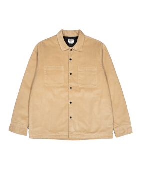 Obey Simon Shirt Jacke Beige - beige