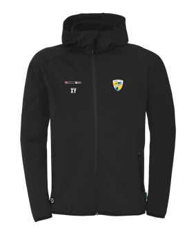 uhlsport ID Kapuzenjacke Schwarz F01
