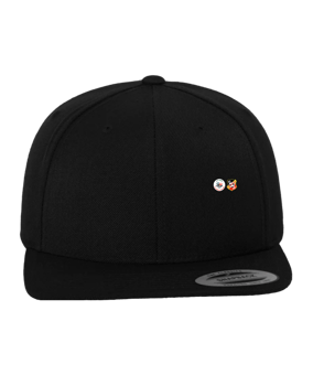 Merch Classic Snapback Cap Black
