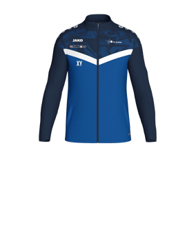 JAKO Iconic Polyesterjacke Kids Blau F403
