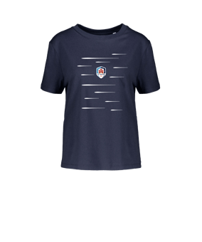 Merch Muser T-Shirt Women French Navy | #lines