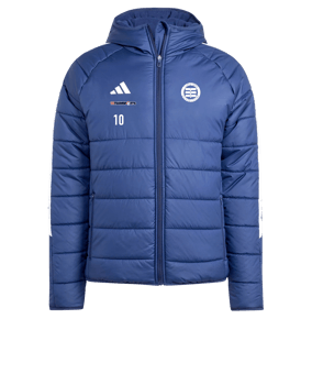 adidas Tiro 24 Winterjacke Blau Weiss