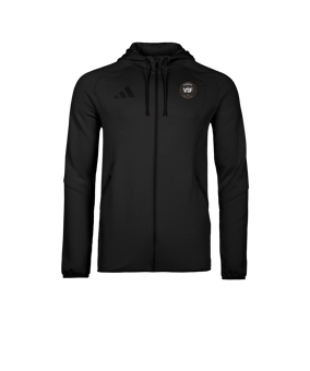Veste à capuche noire TRAVEL