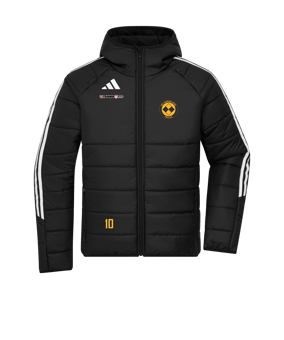 adidas Tiro 24 Winterjacke Schwarz Weiss