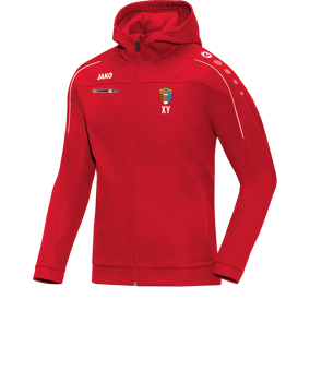 JAKO Classico Kapuzenjacke Rot F01
