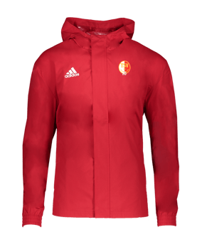 adidas Entrada 22 Allwetterjacke Rot