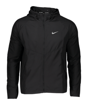 Nike Repel Miler Jacke Running Schwarz F010