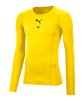 PUMA LIGA Baselayer Longsleeve Gelb F06