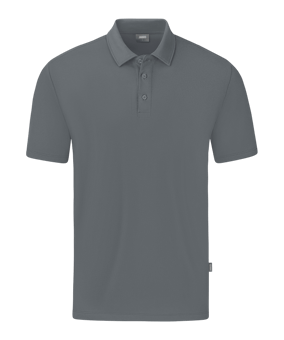 JAKO Organic Poloshirt Stretch Grau F840