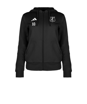 adidas Entrada 26 Kapuzenjacke Damen Schwarz