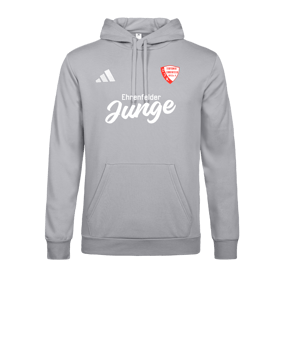 adidas Entrada 26 Hoody Grau