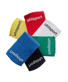 uhlsport Schonerhalter 3 Paar 6,5 cm F02 - schwarz