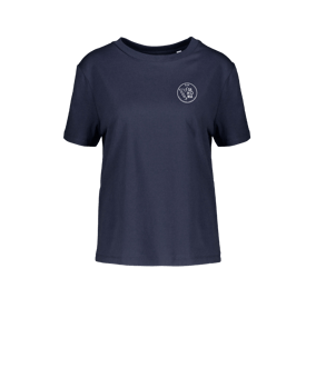 Merch Muser T-Shirt Women French Navy | #logo1c