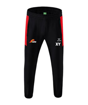 Erima Six Wings Präsentationshose Kids Schwarz Rot