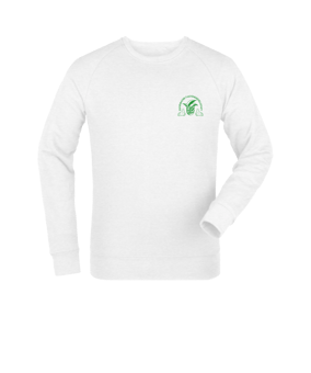 Merch Roller Sweatshirt White | #Grüne Garde