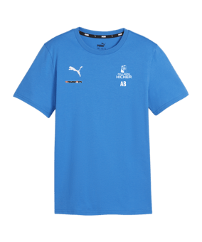PUMA teamGOAL Casuals T-Shirt Kids Blau F02
