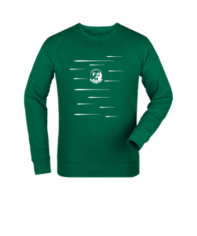 Merch Roller Sweatshirt Bottle Green | #lines