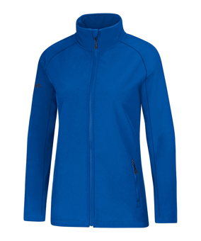 JAKO Team Softshelljacke Damen Blau F04