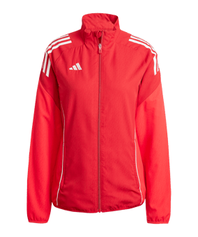 adidas Tiro 25 Competition Präsentationsjacke Damen Rot - rot