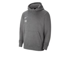 Nike Park 20 Fleece Hoody Kids Grau Weiss F071