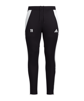 adidas Tiro 24 Trainingshose Schwarz Weiss
