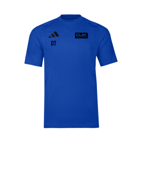 adidas Tiro Travel T-Shirt Blau
