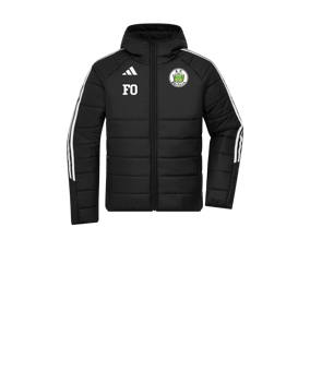 adidas Tiro 24 Winterjacke Kids Schwarz Weiss 