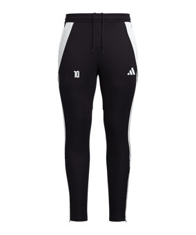 adidas Tiro 24 Trainingshose Schwarz Weiss