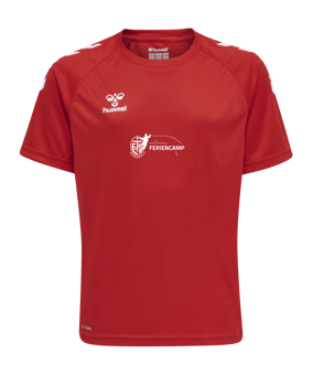 Hummel hmlCORE XK Poly T-Shirt Kids Rot F3062