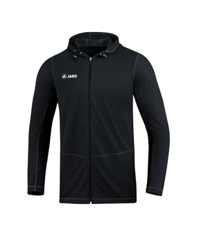JAKO Run 2.0 Kapuzenjacke Running Schwarz F08 - schwarz