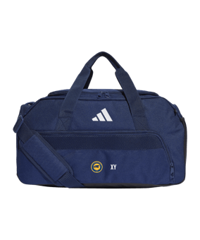 adidas Tiro League Duffel Bag Gr. S Blau Schwarz