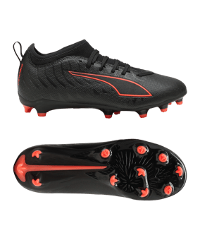 PUMA ULTRA 6 Match FG/AG Eclipse Kids Schwarz F02 - schwarz