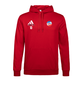 adidas Entrada 26 Hoody Rot