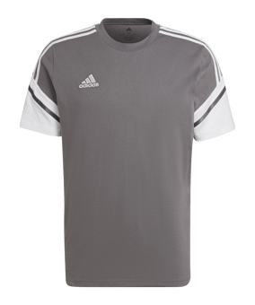 adidas Condivo 22 T-Shirt Grau Weiss - grau