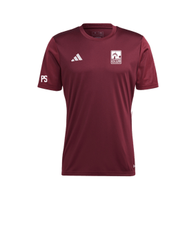 adidas Tabela 23 Trikot Dunkelrot Weiss