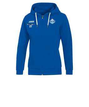 JAKO Base Kapuzenjacke Damen Blau F04