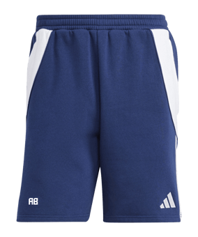 adidas Tiro 24 Short Dunkelblau Weiss