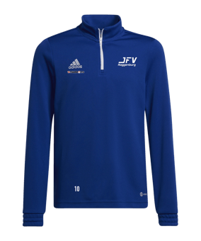 adidas Entrada 22 HalfZip Sweatshirt Kids Blau