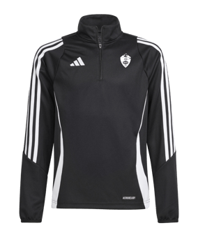 adidas Tiro 24 Trainingstop Kids Schwarz Weiss