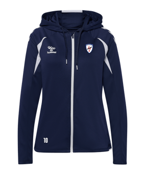hummel Core 2.0 Kapuzenjacke Damen Blau F7929