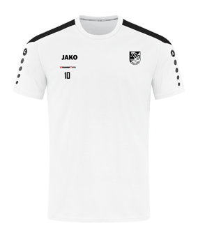 JAKO Power T-Shirt Kids Weiss Schwarz F000