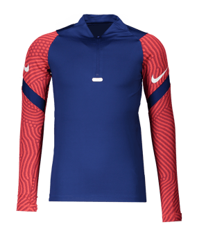 Nike Dry Strike Drill Top langarm Kids F455 - blau