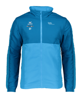 Erima SIX WINGS Jacke abnehmbare Ärmel Hellblau